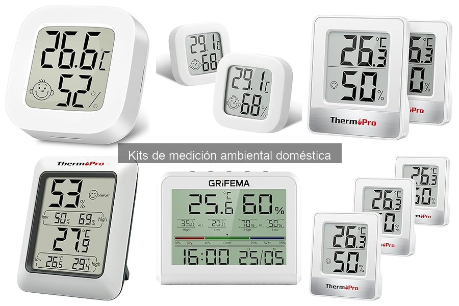 Guía para elegir el mejor kit de medición ambiental doméstica