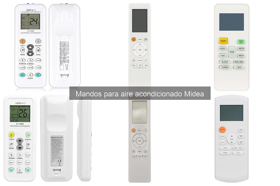 Guía para elegir el mejor mando a distancia Midea
