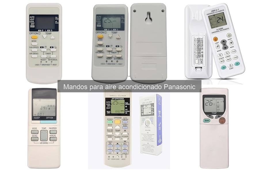 Guía para elegir el mejor mando para aire acondicionado Panasonic