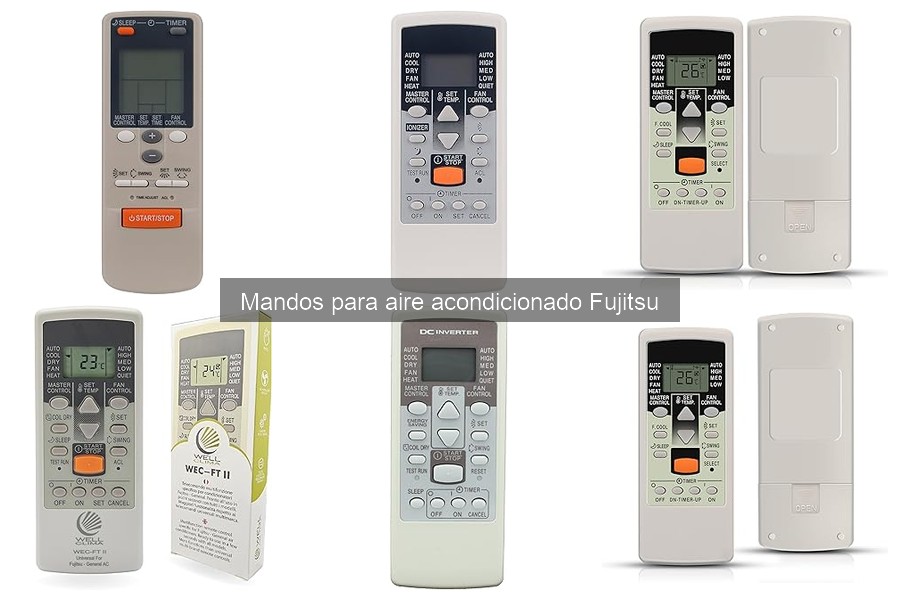 Guía para Elegir un Mando a Distancia para Aire Acondicionado Fujitsu