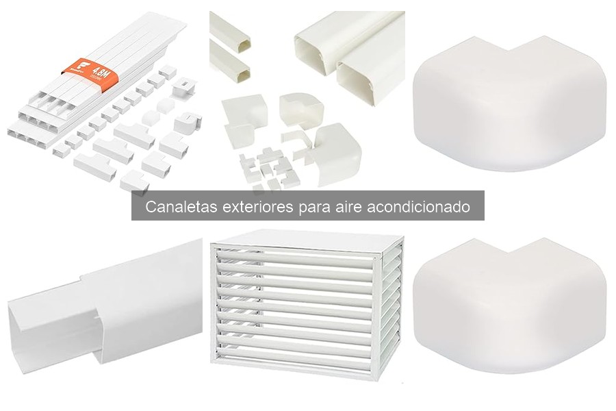 Guía para instalar canaletas exteriores de aire acondicionado