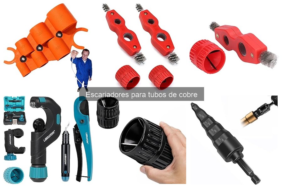 Guía para usar escariadores de tubos de cobre correctamente