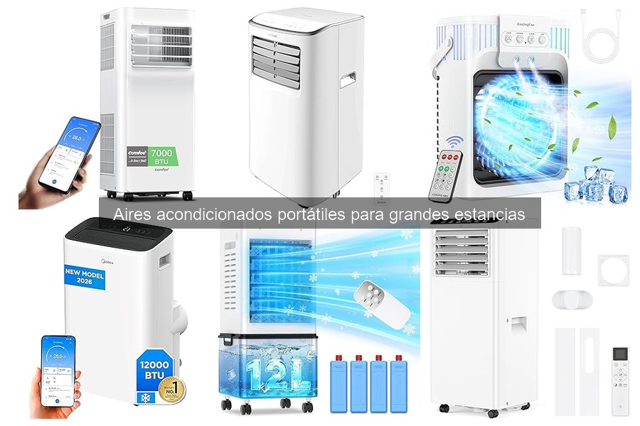Instalación de Aire Acondicionado Portátil en Grandes Estancias