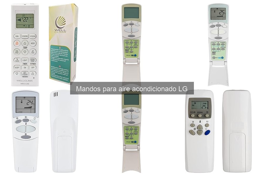 Instalación de Pilas en Mando de Aire Acondicionado LG