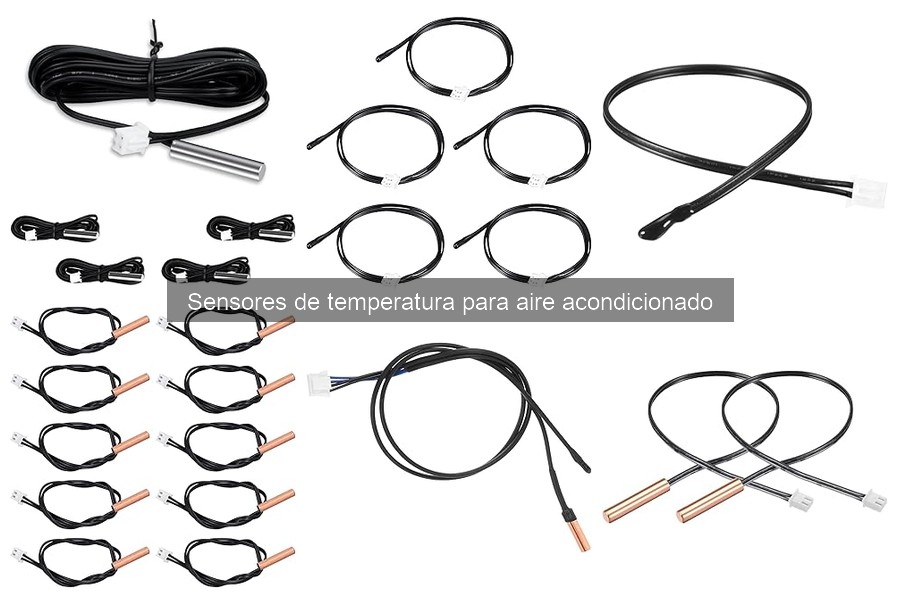 Instalación de sensores de temperatura en aire acondicionado