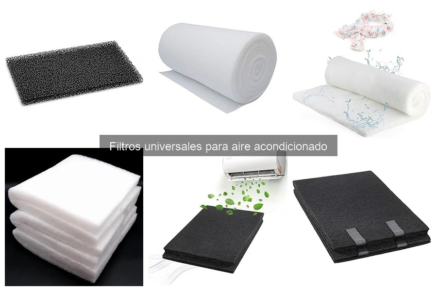 Instrucciones para Instalar Filtros Universales de Aire Acondicionado