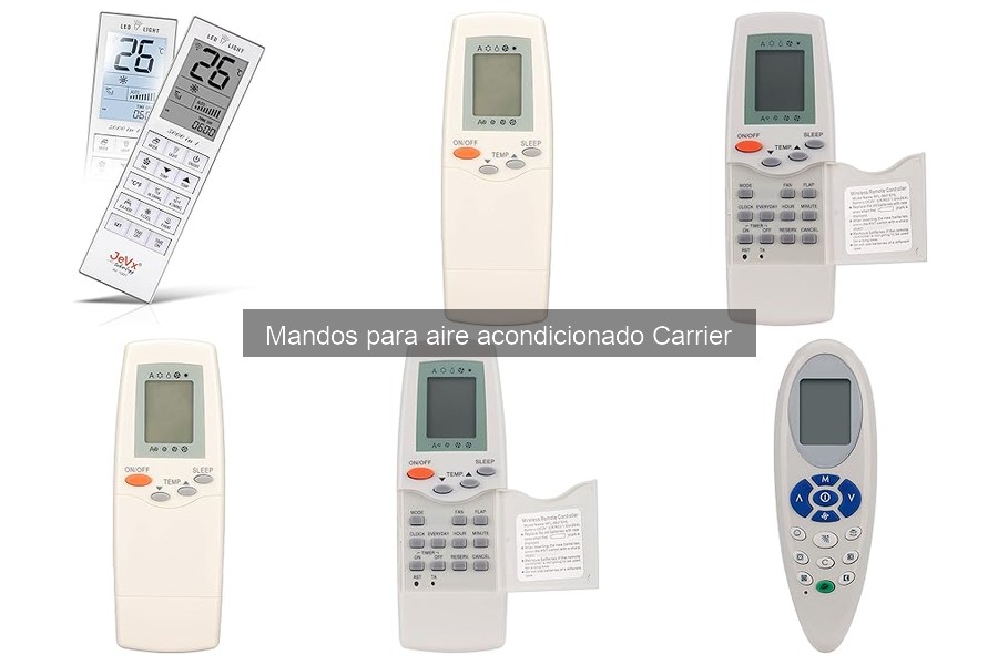 Mando a distancia Carrier no responde: causas y soluciones