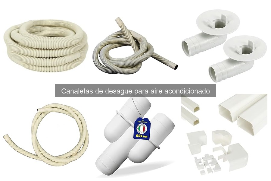 Mantenimiento de canaletas de desagüe para aire acondicionado