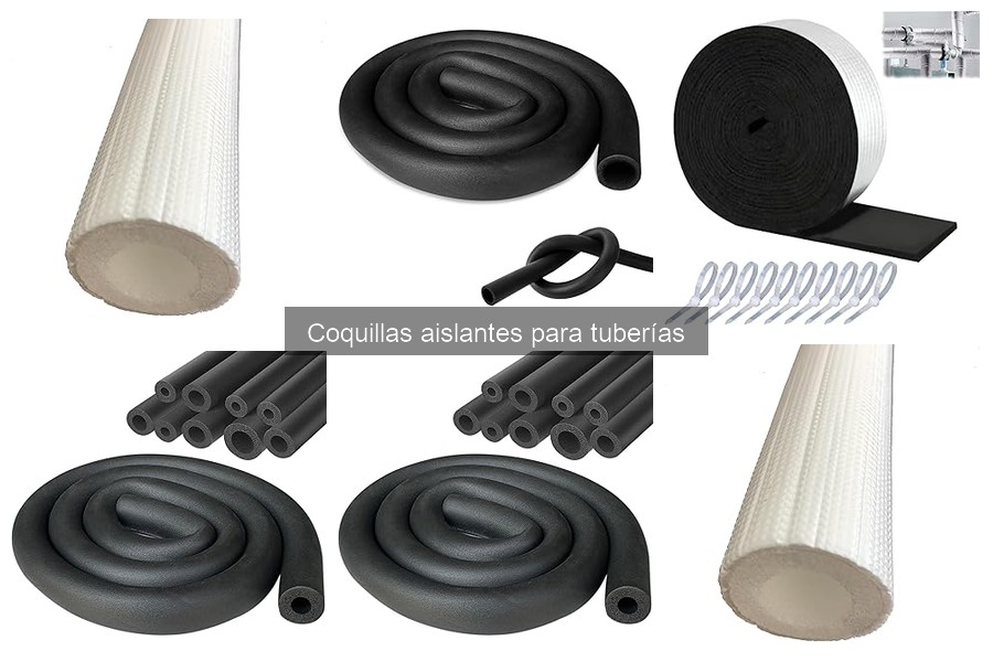 Mantenimiento de coquillas aislantes para tuberías