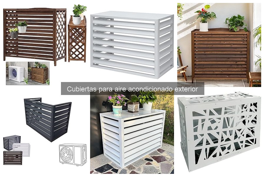 Mantenimiento de Cubiertas para Aire Acondicionado Exterior