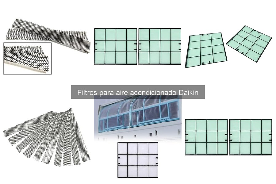 Mantenimiento de filtros para aire acondicionado Daikin