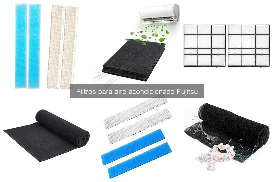 Mantenimiento de filtros para aire acondicionado Fujitsu