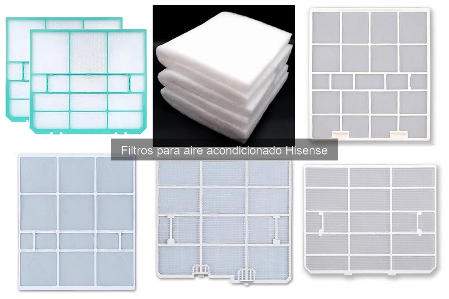 Mantenimiento de filtros para aire acondicionado Hisense