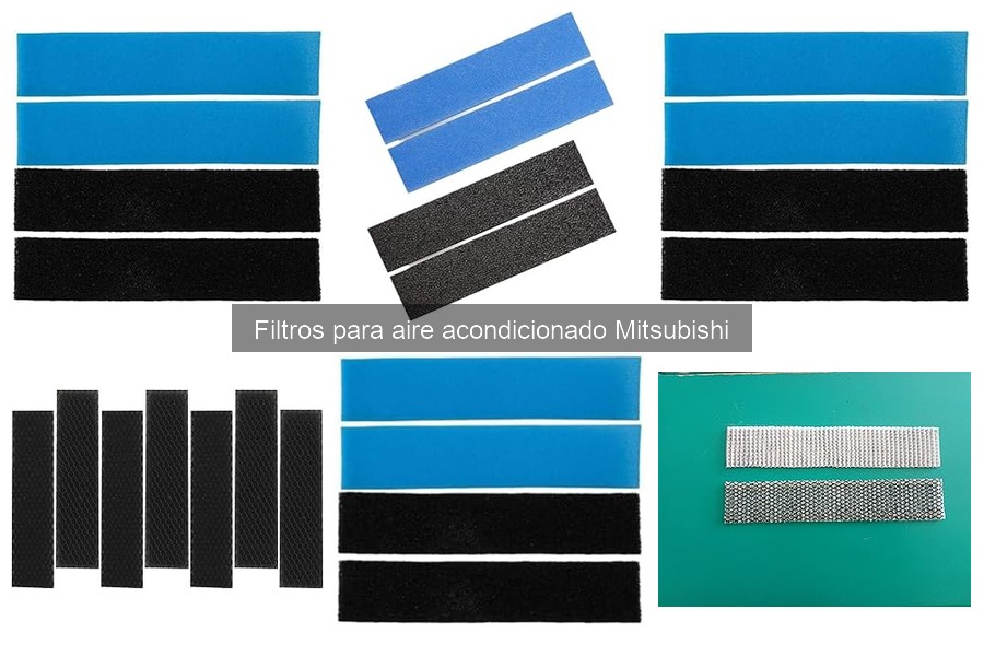 Mantenimiento de filtros para aire acondicionado Mitsubishi