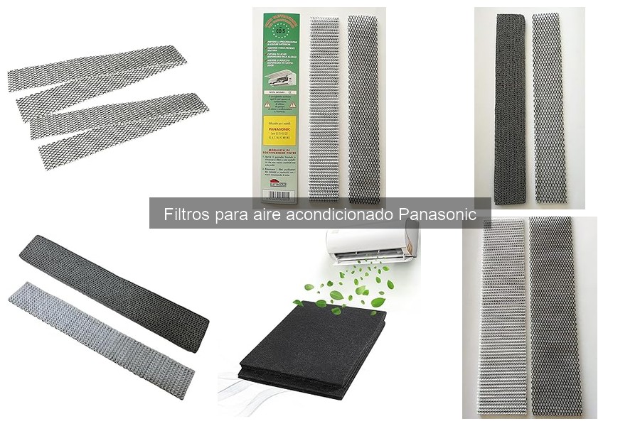 Mantenimiento de filtros para aire acondicionado Panasonic