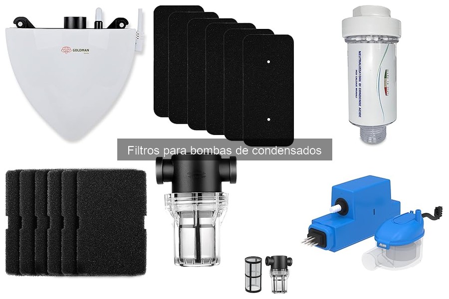 Mantenimiento de Filtros para Bombas de Condensados