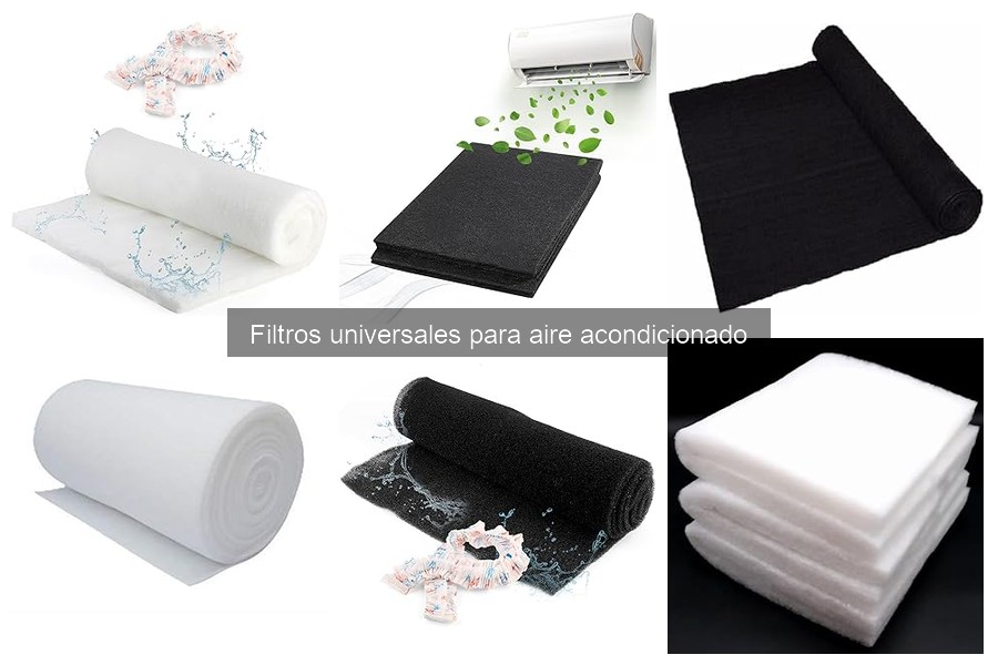 Mantenimiento de filtros universales de aire acondicionado