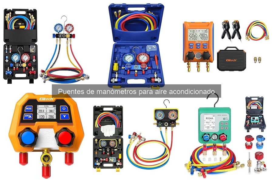 Mantenimiento de Puentes de Manómetros para Aire Acondicionado