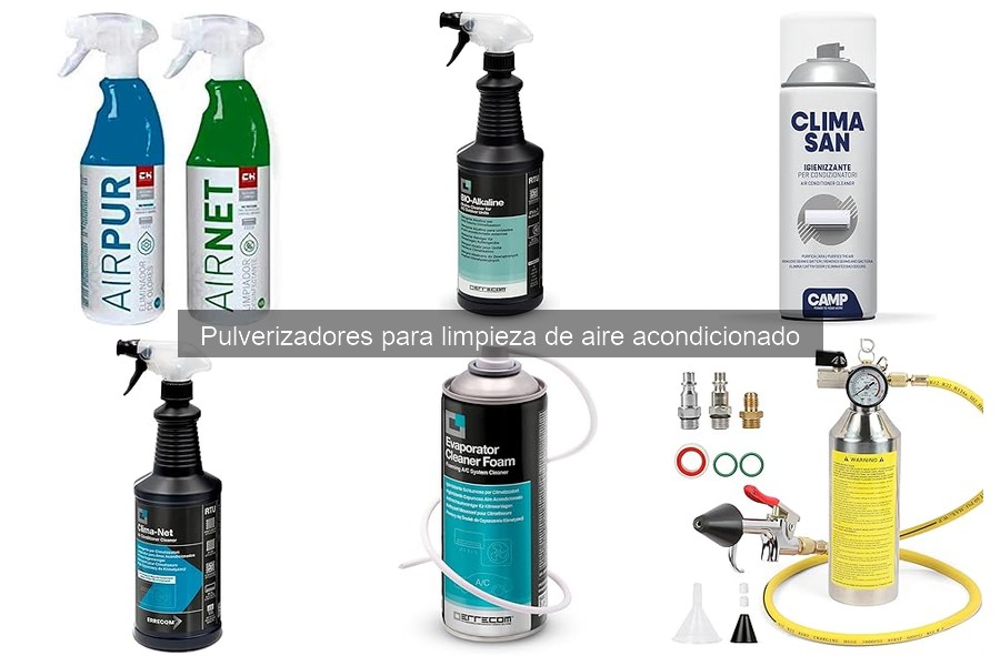 Mantenimiento de Pulverizadores para Aire Acondicionado