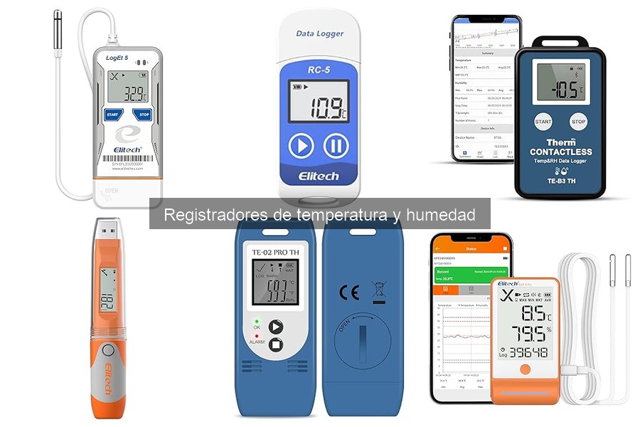 Mantenimiento de Registradores de Temperatura y Humedad