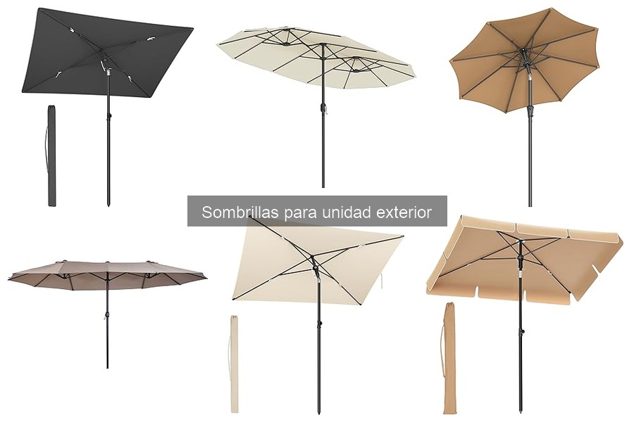 Mantenimiento de Sombrillas para Unidades Exteriores de Aire Acondicionado