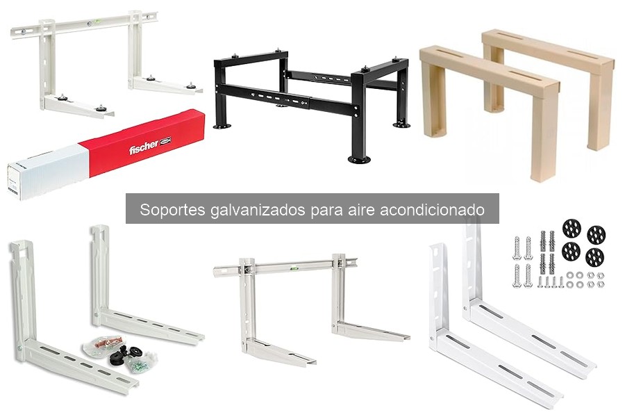 Mantenimiento de Soportes Galvanizados para Aire Acondicionado