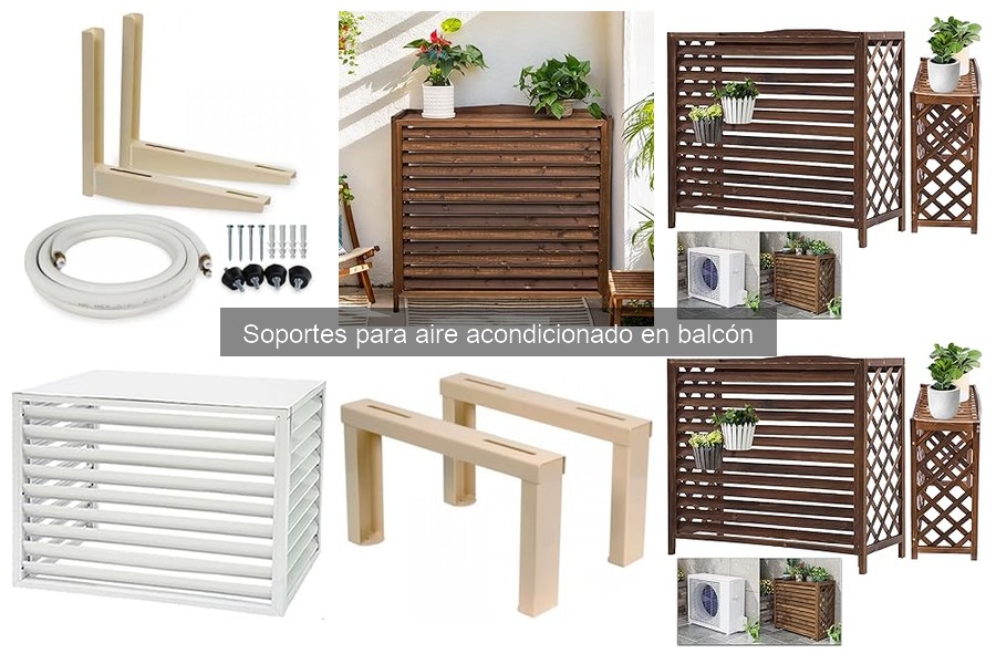 Mantenimiento de Soportes para Aire Acondicionado en Balcón
