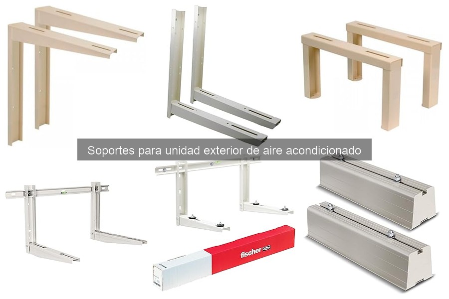 Mantenimiento de soportes para unidad exterior de aire acondicionado