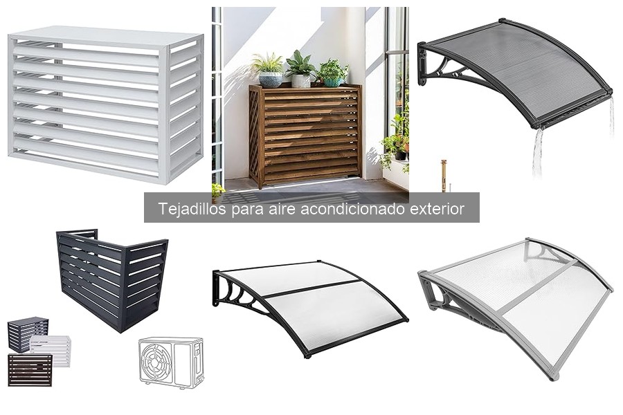 Mantenimiento de Tejadillos para Aire Acondicionado Exterior