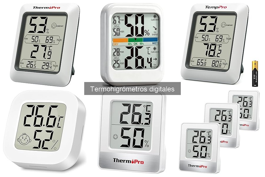 Mantenimiento de termohigrómetros digitales: Consejos prácticos