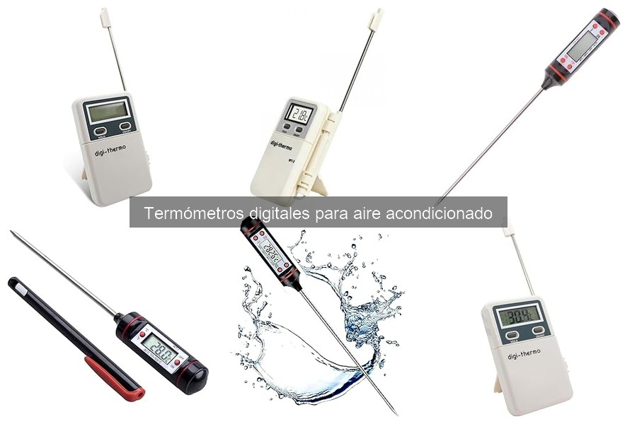 Mantenimiento de termómetros digitales para aire acondicionado