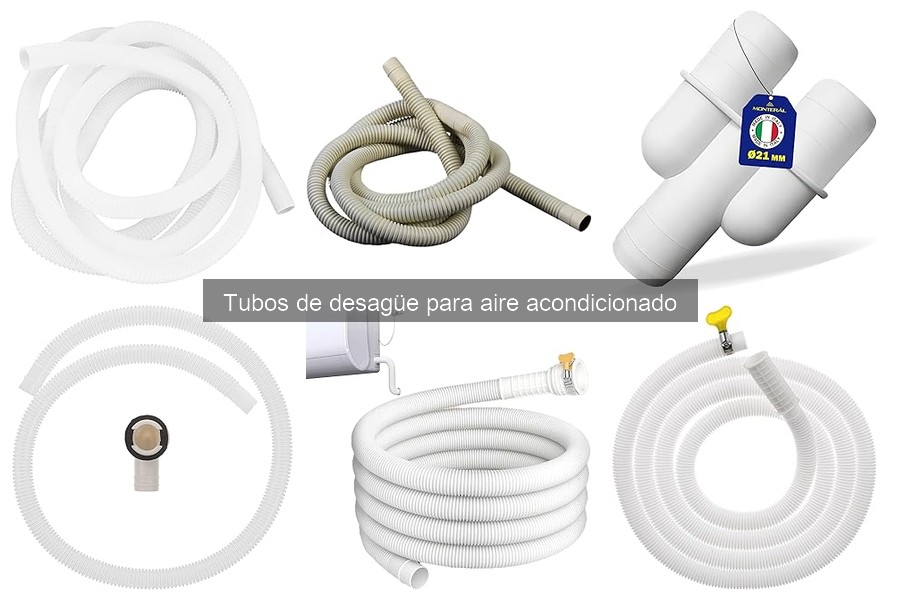 Mantenimiento de tubos de desagüe para aire acondicionado