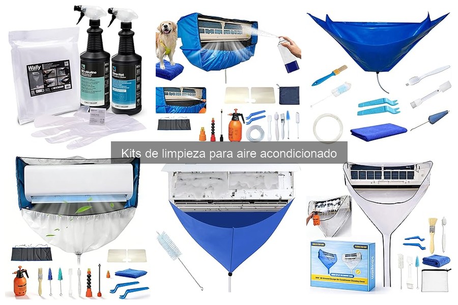 Mantenimiento Regular del Aire Acondicionado con Kits de Limpieza
