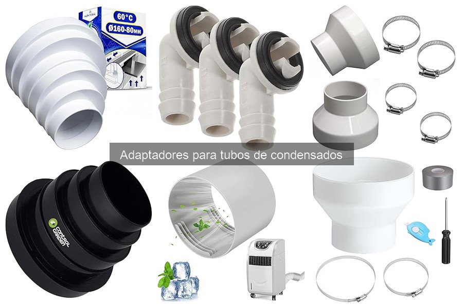 Mantenimiento y limpieza de adaptadores para tubos de condensado