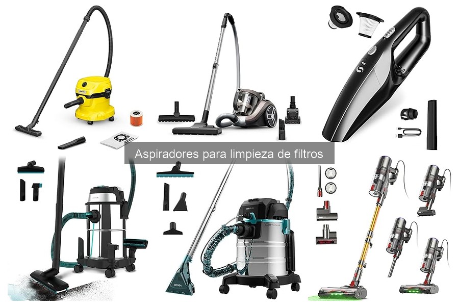 Materiales seguros para aspirar filtros de aire acondicionado