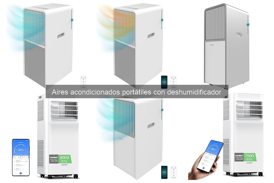 Mejores Aires Acondicionados Portátiles con Deshumidificador