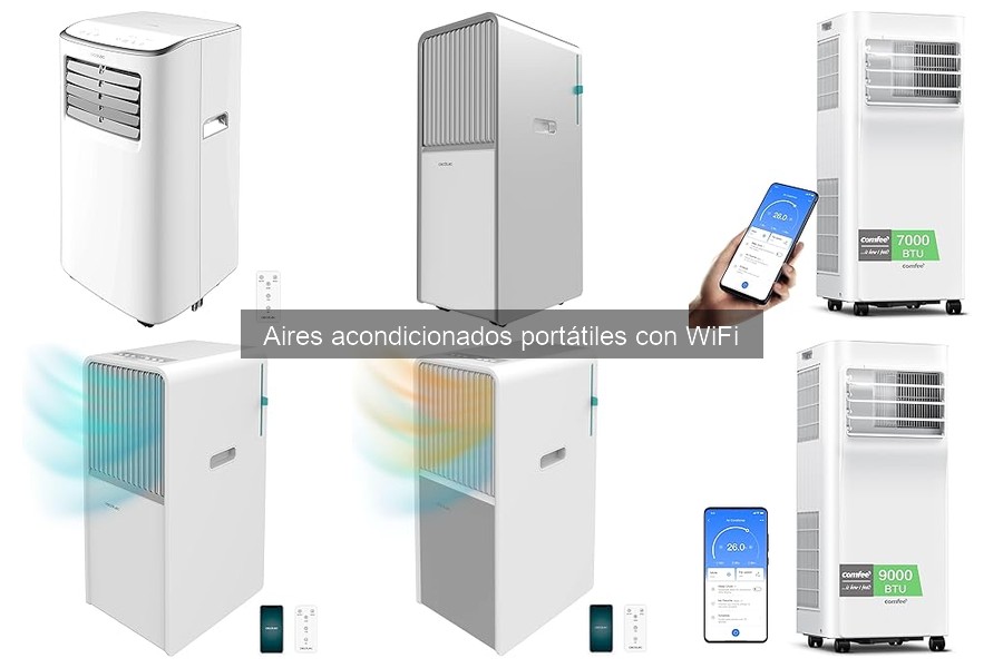 Mejores Aires Acondicionados Portátiles con WiFi para Dormitorios