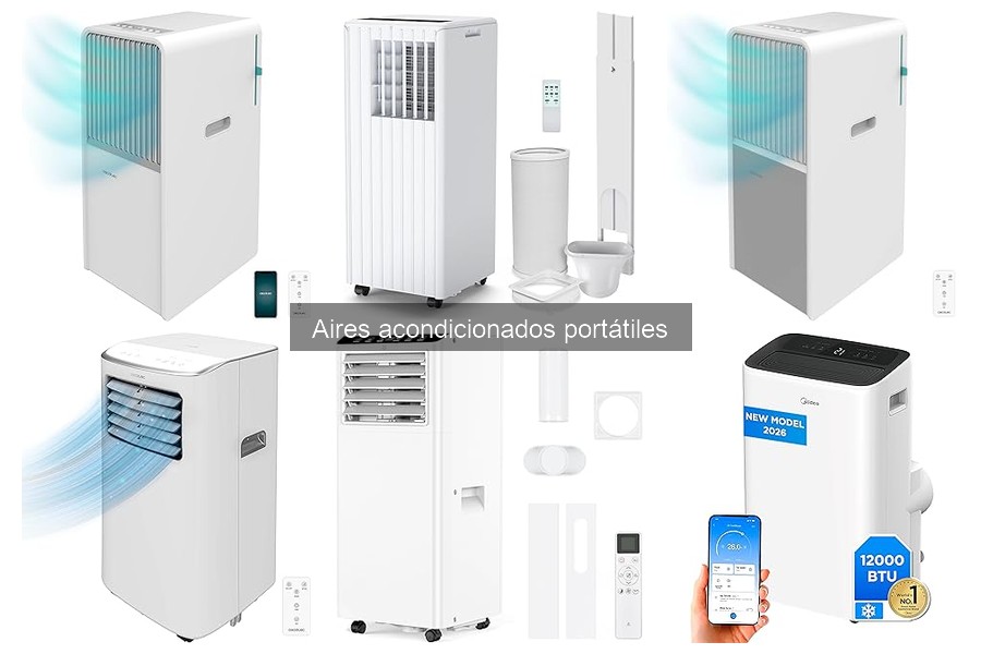 Mejores Aires Acondicionados Portátiles para Espacios Pequeños