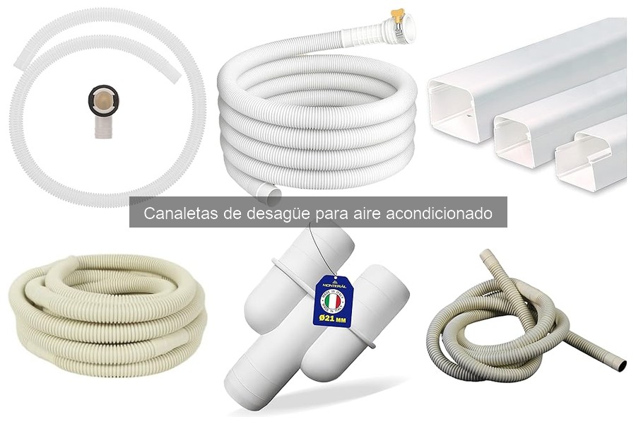 Mejores canaletas de desagüe para aire acondicionado