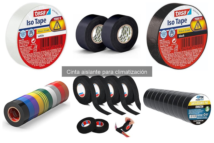 Mejores cintas aislantes para aire acondicionado | Comparativa