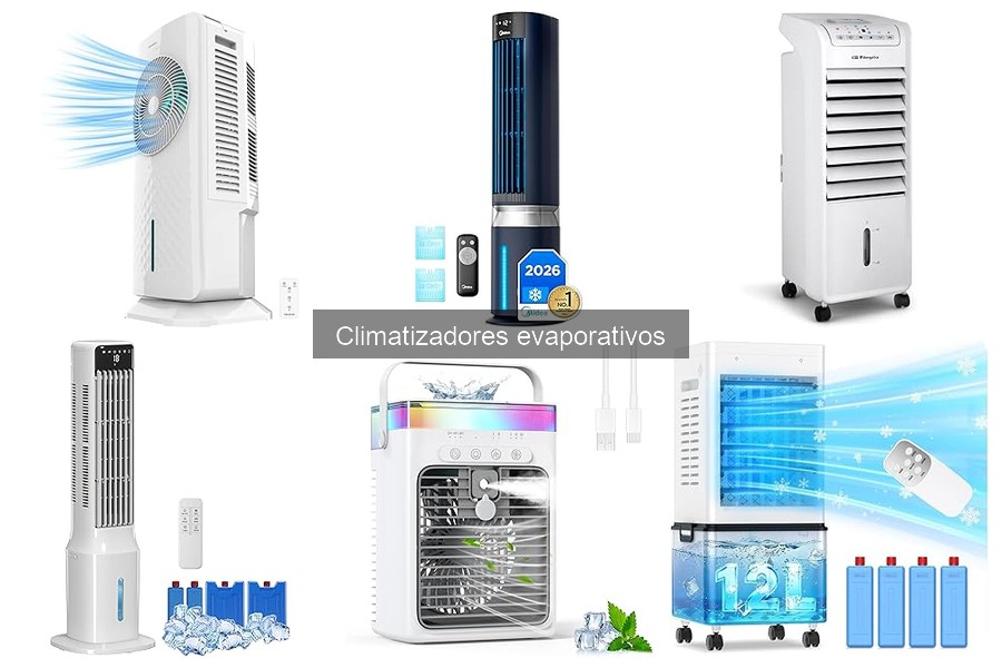 Mejores climatizadores evaporativos para espacios pequeños