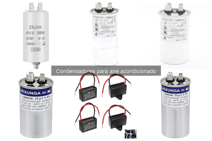 Mejores condensadores para aire acondicionado en 2023