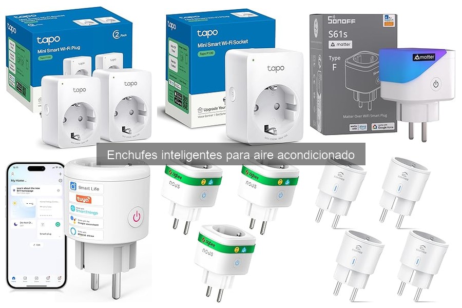 Mejores enchufes inteligentes para aire acondicionado 2023