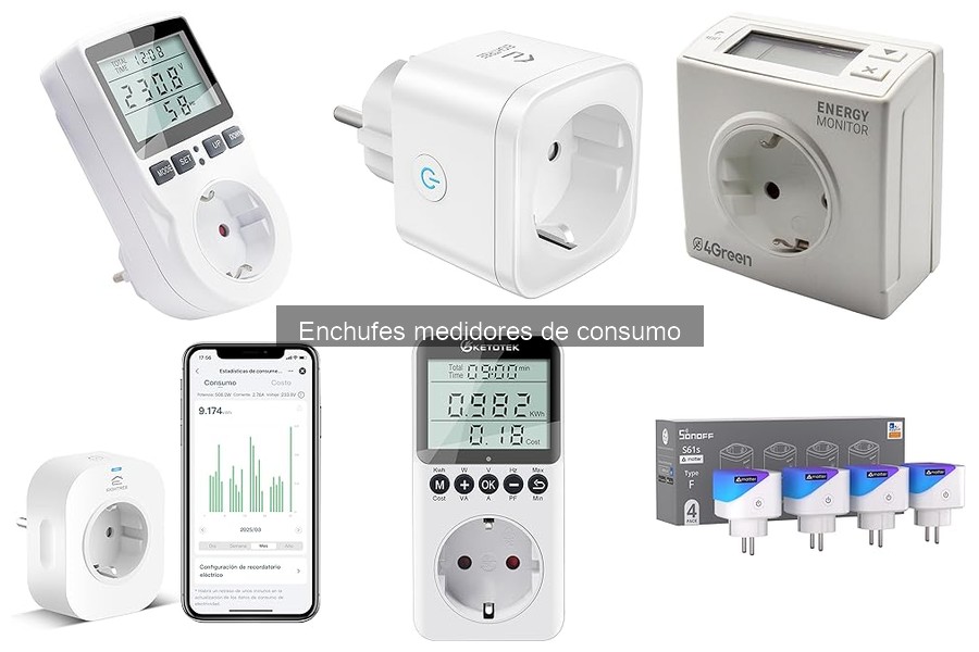 Mejores enchufes medidores de consumo para ahorrar energía