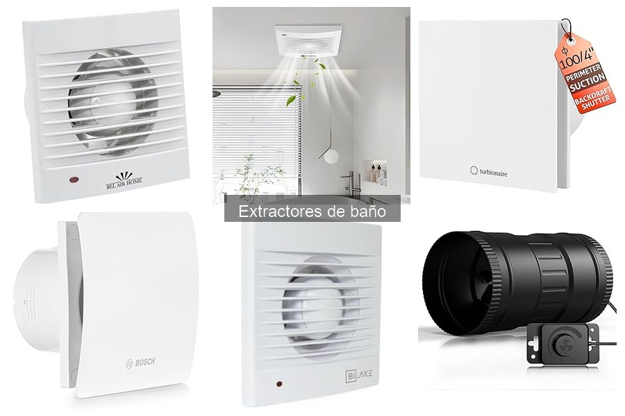Mejores extractores de baño silenciosos para hogares pequeños