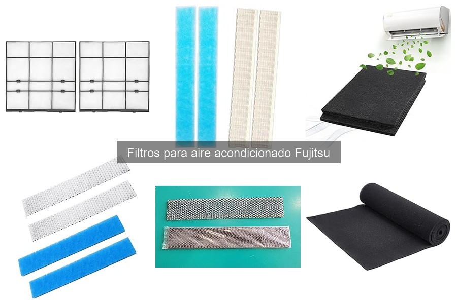 Mejores filtros para aire acondicionado Fujitsu 2023