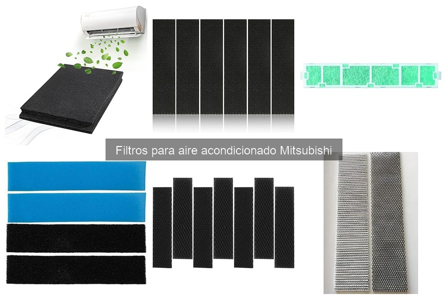 Mejores filtros para aire acondicionado Mitsubishi: comparativa