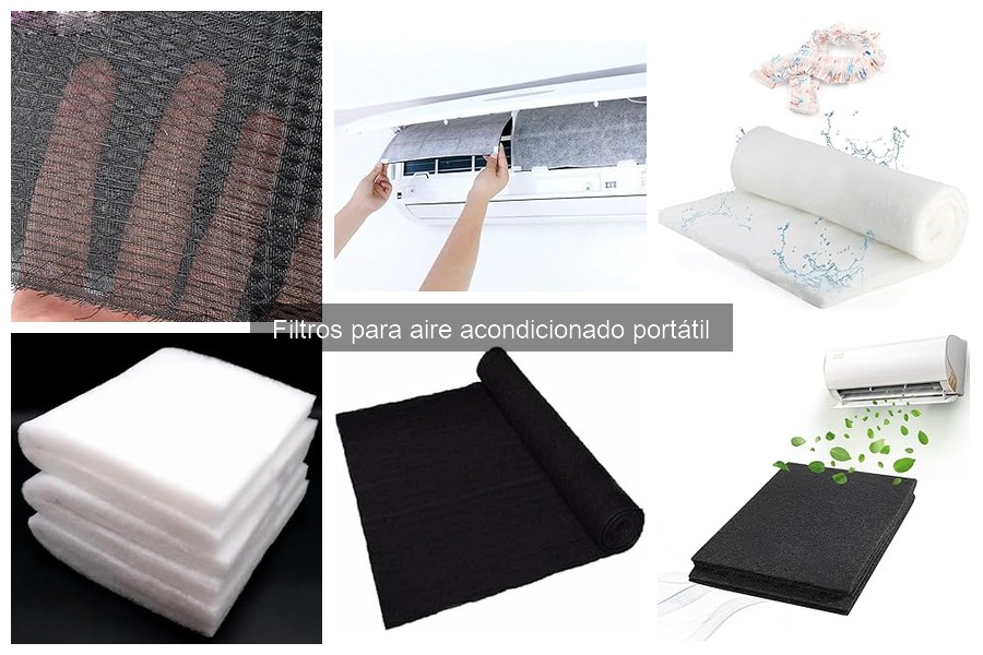 Mejores filtros para aire acondicionado portátil: comparativa 2023