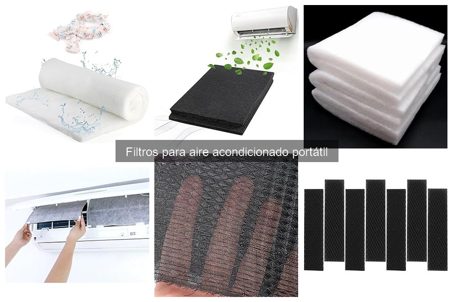 Mejores filtros para aire acondicionado portátil y eficiencia energética