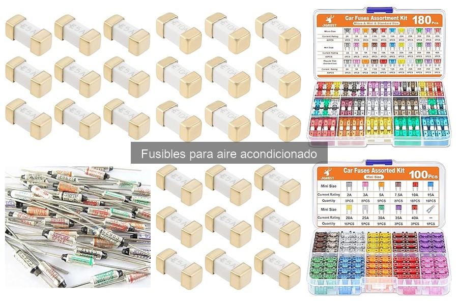 Mejores fusibles para aire acondicionado según expertos